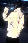 isaac sellam reflective leather jacket SULFUREUX TALMUD CUIVRE